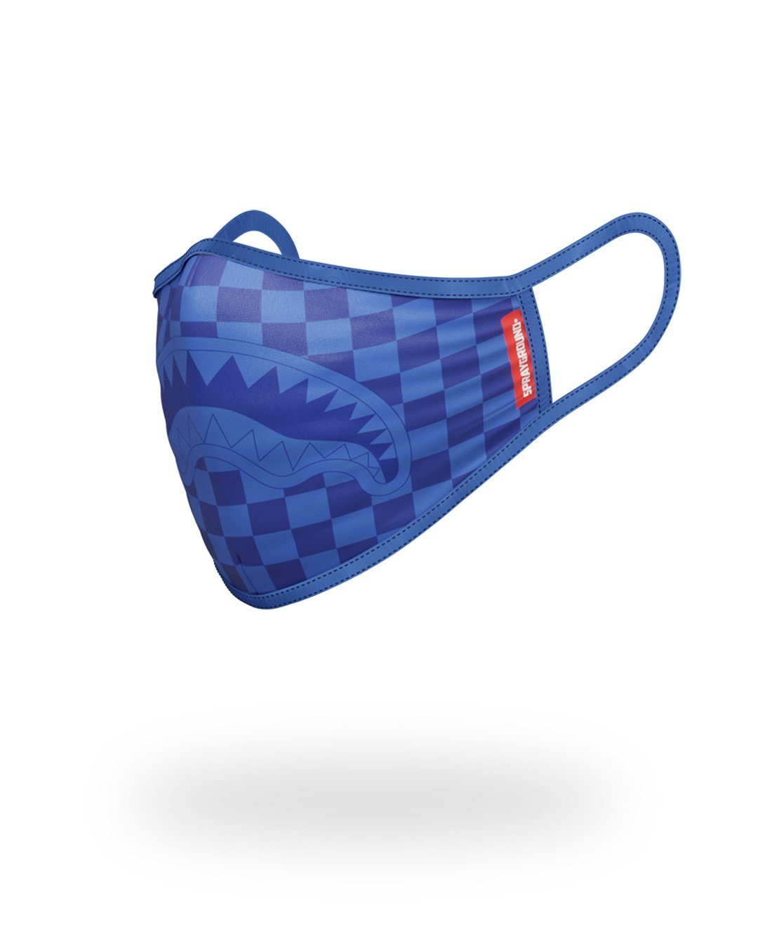 SPRAYGROUND® FASHION MASK SHARKS IN PARIS (BLUE) FORM-FITTING MASK