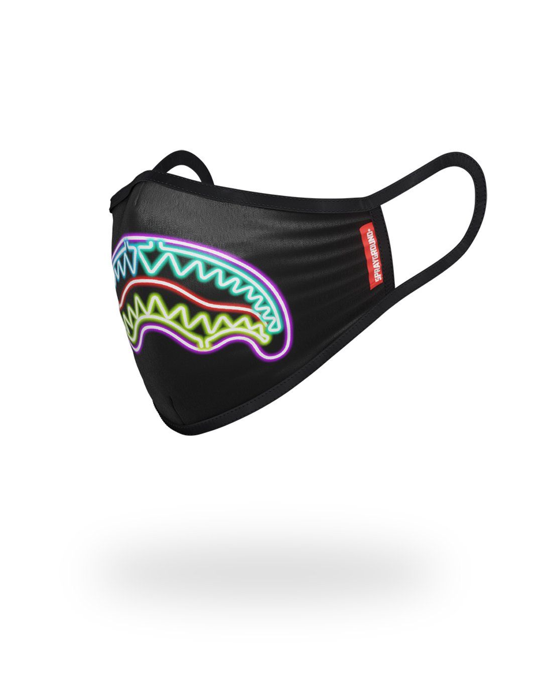 SPRAYGROUND® FASHION MASK NEON SHARK FORM-FITTING MASK