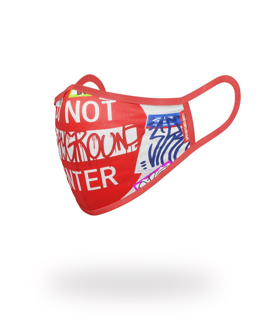 SPRAYGROUND® FASHION MASK DO NOT ENTER FORM-FITTING MASK