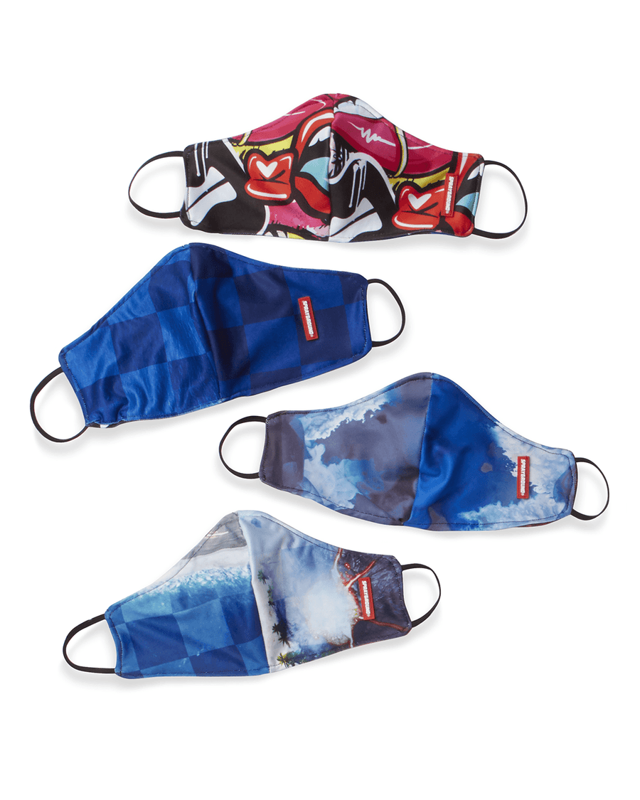 SPRAYGROUND® FASHION MASK MYSTERY REVERSIBLE MASK (FORM-FITTING)