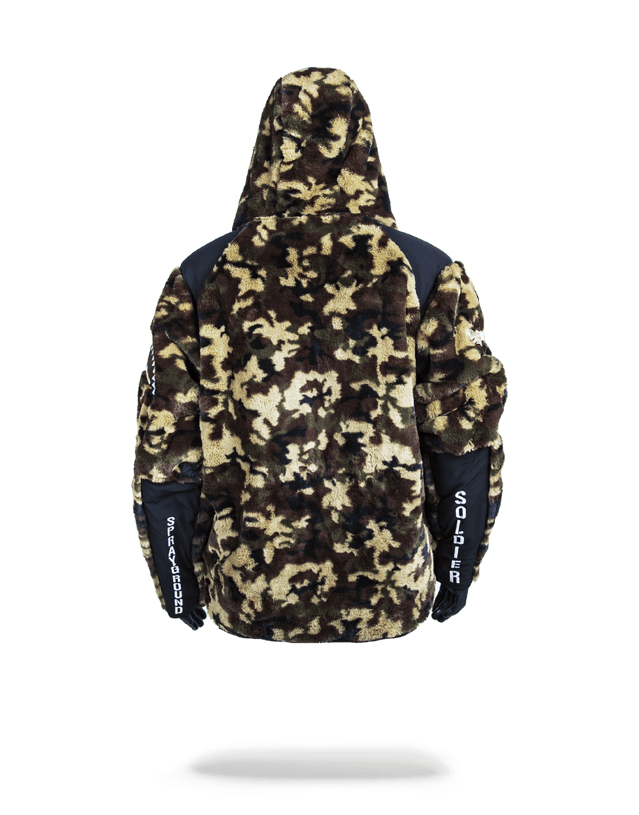 SPRAYGROUND® OUTERWEAR CAMO FLEECE