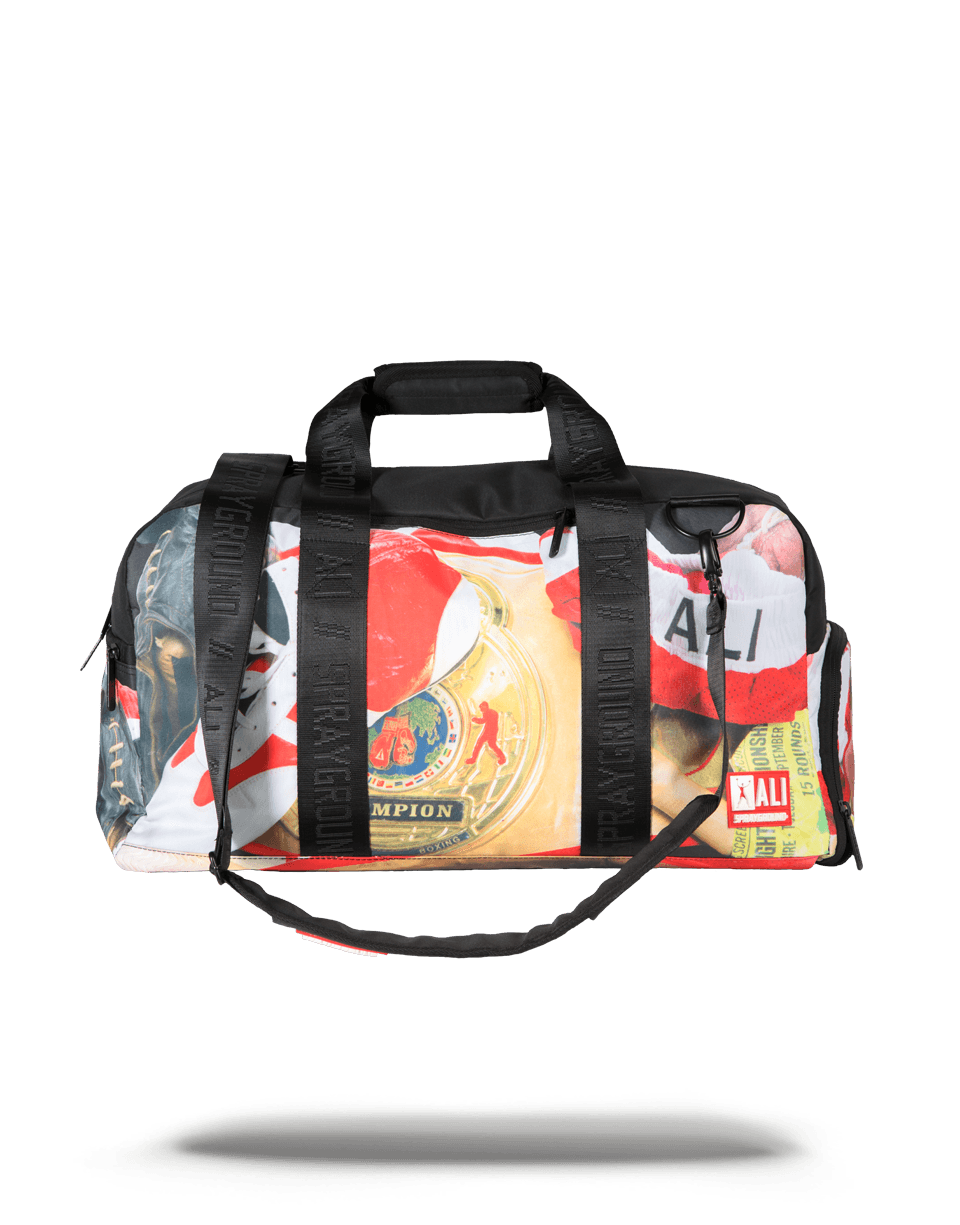SPRAYGROUND® DUFFLE MUHAMMAD ALI STUFFED DUFFLE