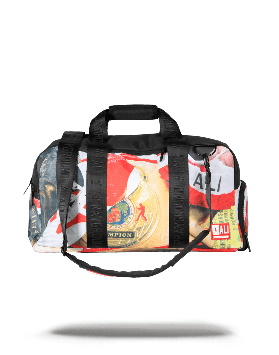 SPRAYGROUND® DUFFLE MUHAMMAD ALI STUFFED DUFFLE