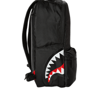 SPRAYGROUND® BACKPACK DOUBLE CARGO SIDE SHARK (BLACK)
