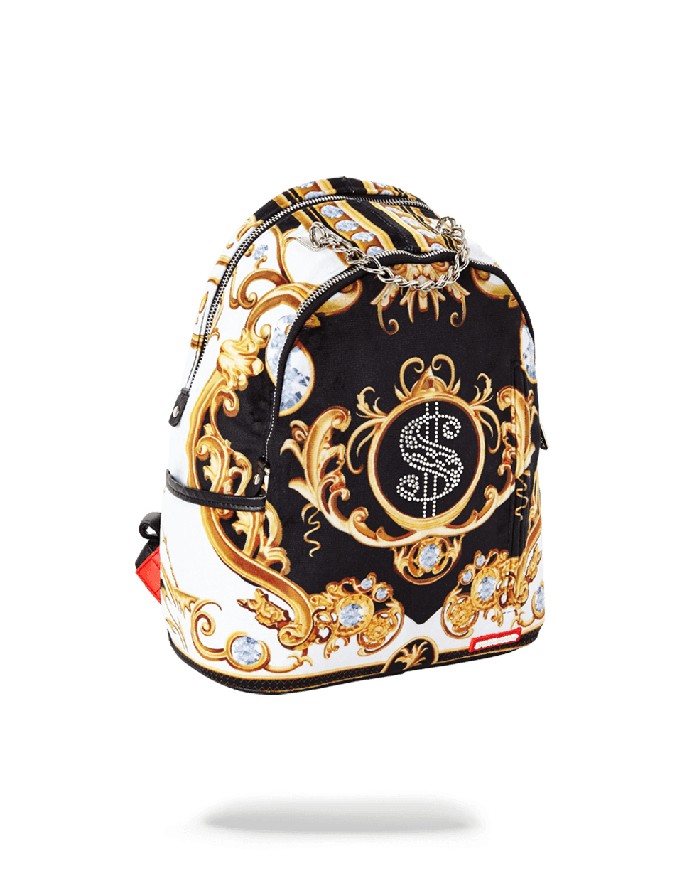 SPRAYGROUND® WOMENS BACKPACK PALACE OF SHARKS DIAMONDS SAVAGE