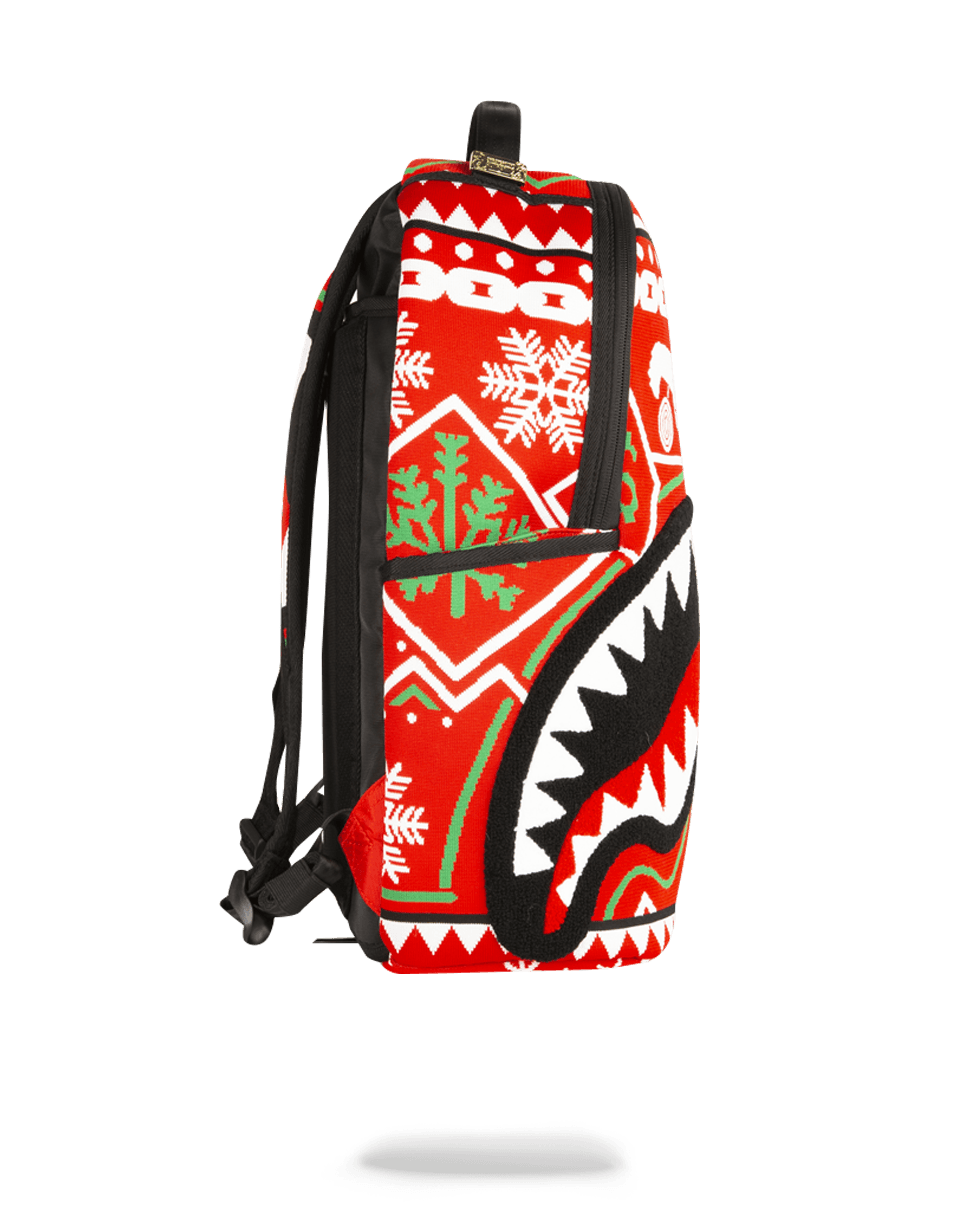 SPRAYGROUND® BACKPACK UGLY SWEATER SHARK
