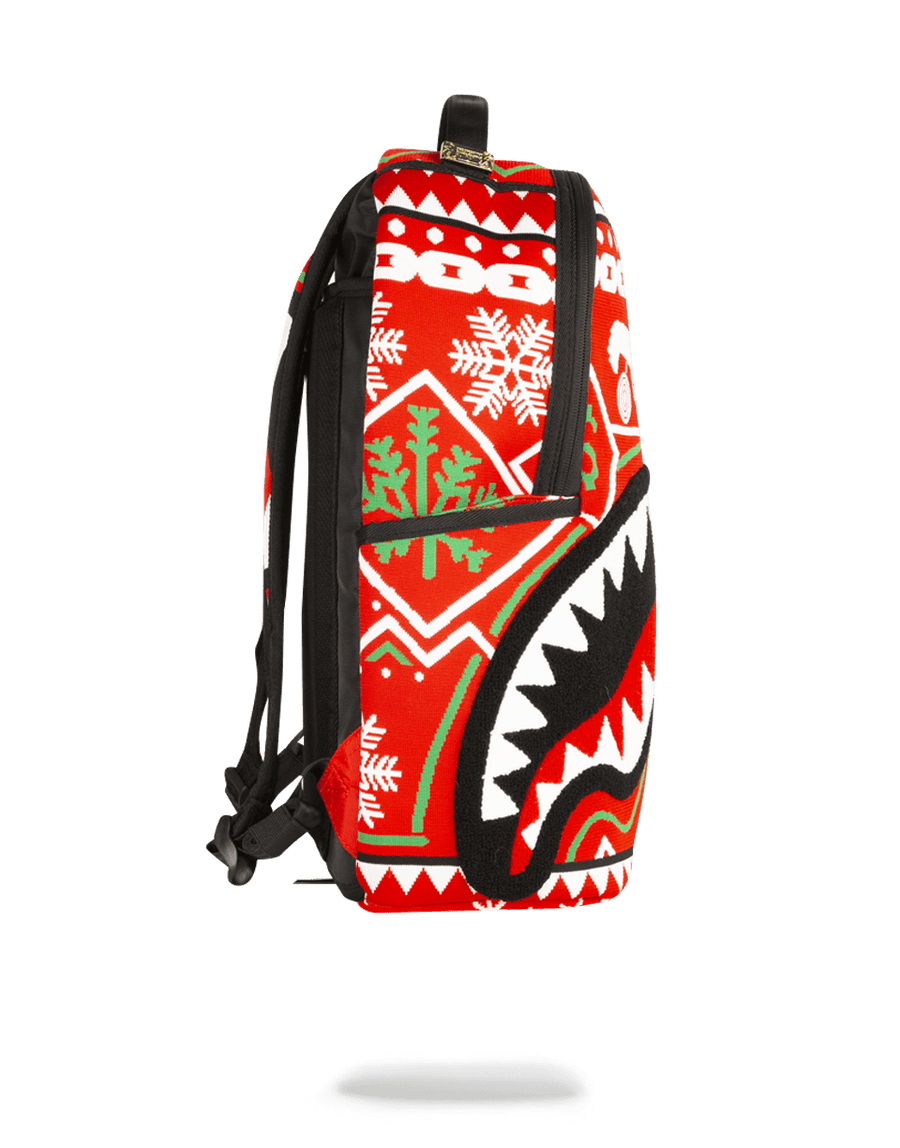 SPRAYGROUND® BACKPACK UGLY SWEATER SHARK