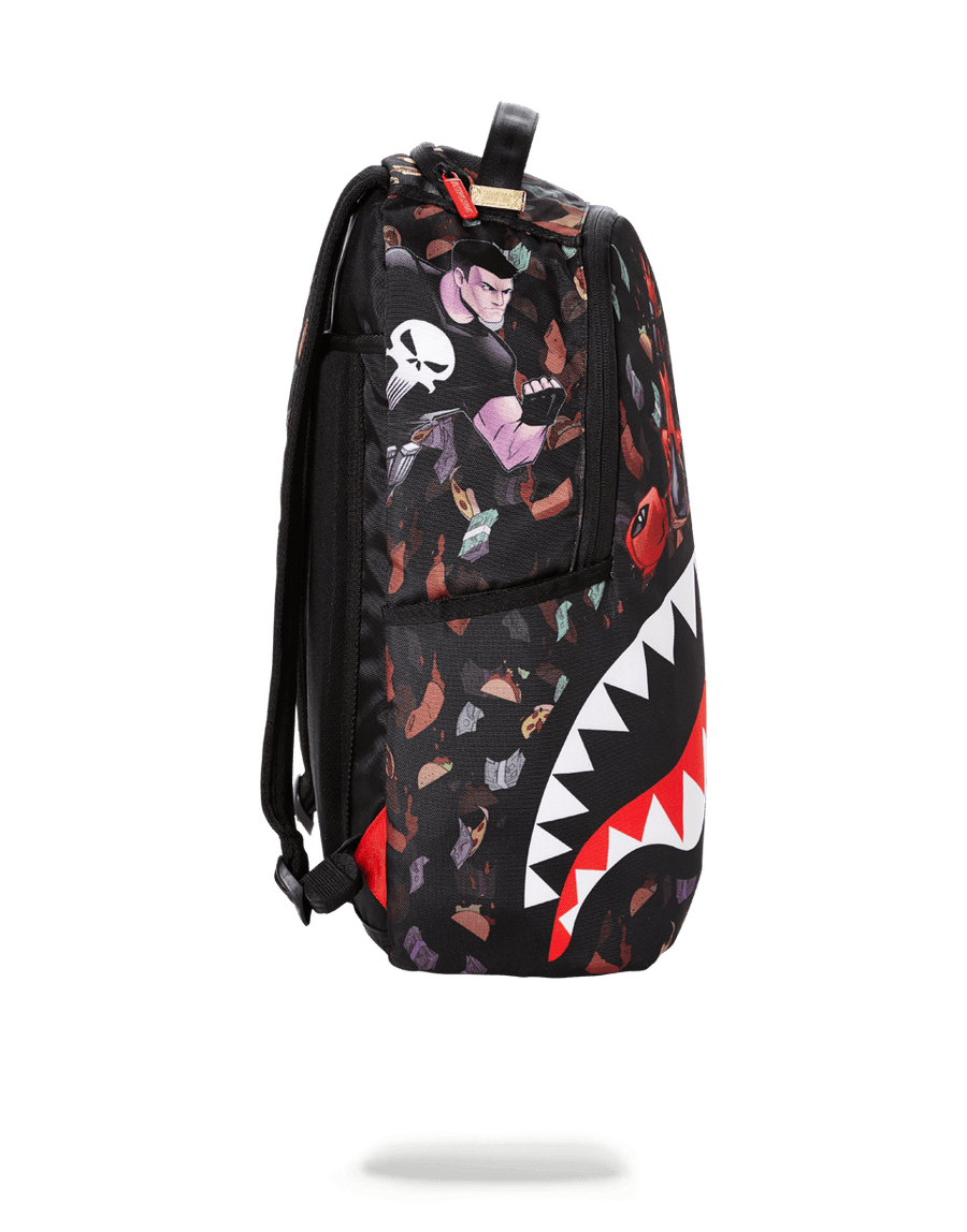 SPRAYGROUND® BACKPACK DEADPOOL TACO$ RAIN SHARK