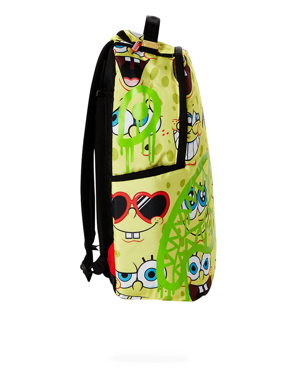 SPRAYGROUND® BACKPACK SPONGEBOB SPRAYPAINT FACE PATTERN