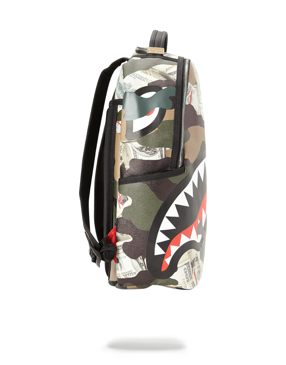 SPRAYGROUND® BACKPACK CAMO MONEY SHARK