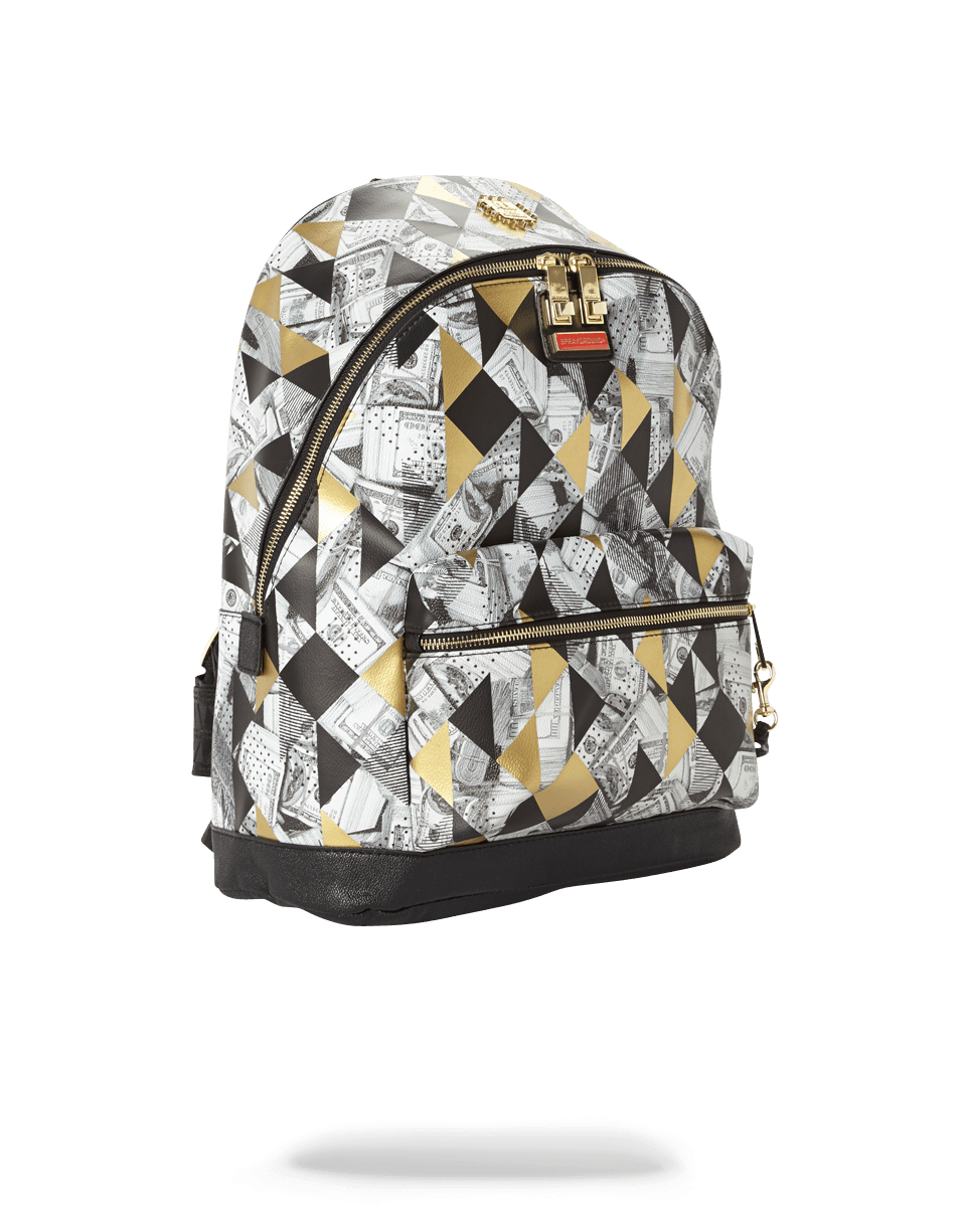 SPRAYGROUND® BACKPACK 6-STRAP FRACTAL MONEY EMPEROR