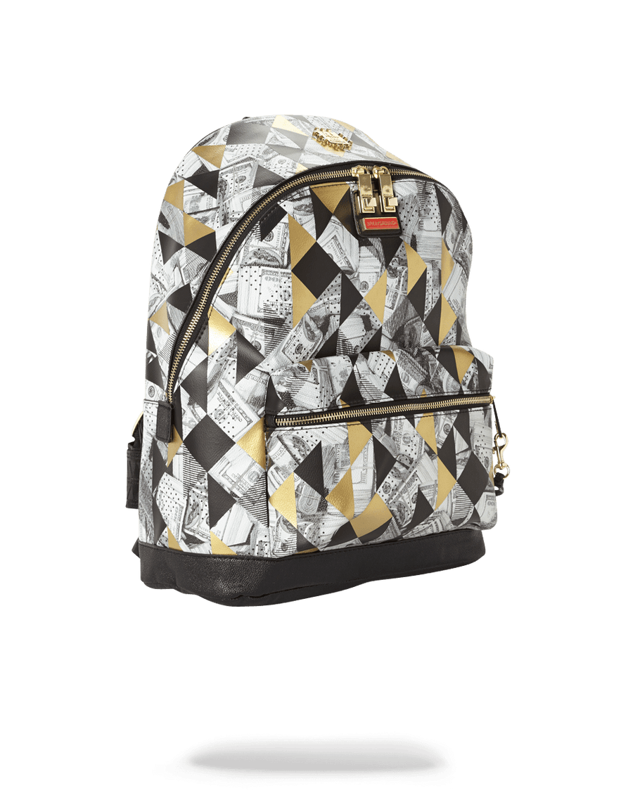 SPRAYGROUND® BACKPACK 6-STRAP FRACTAL MONEY EMPEROR