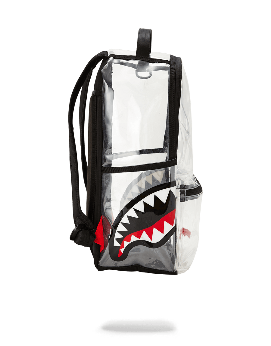 NEW Sprayground 20/20 Vision Shark Black Backpack One Size