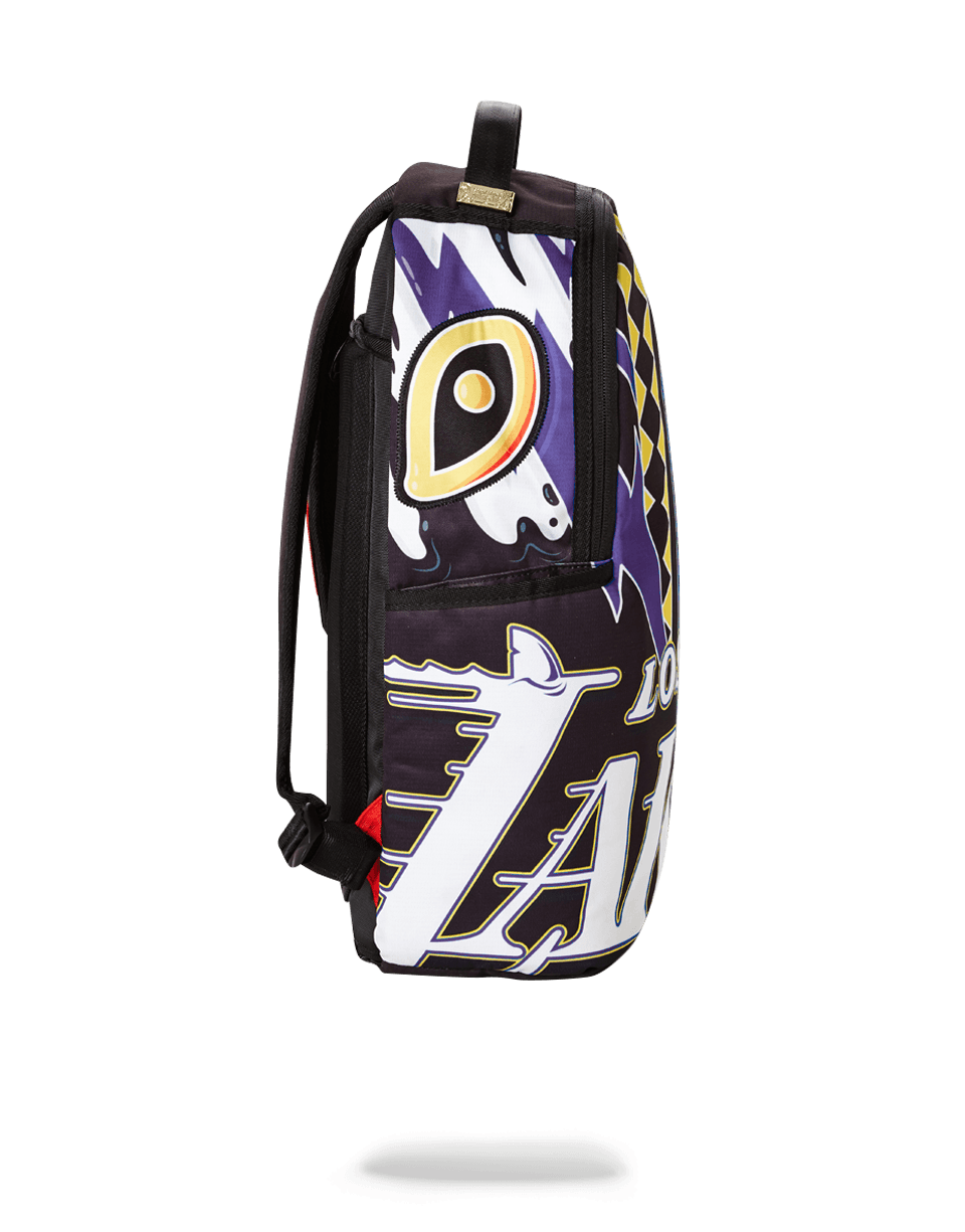 SPRAYGROUND® BACKPACK NBA LAB LA LAKERS VERTICAL SHARKMOUTH