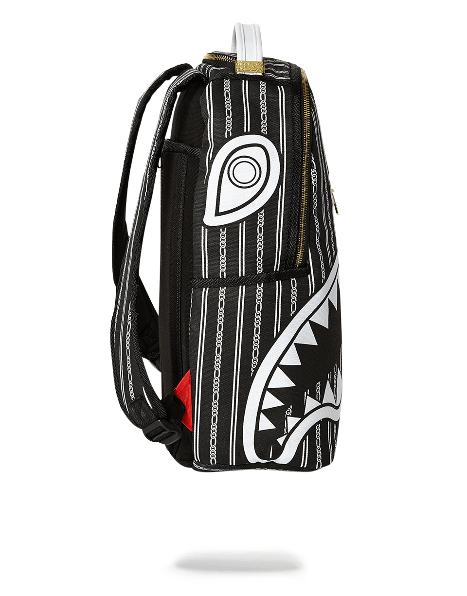 SPRAYGROUND® BACKPACK REVERSE SHARKS IN PARIS (BLACK)