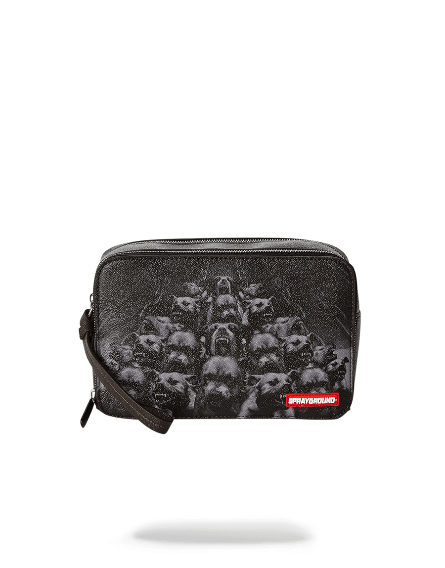 SPRAYGROUND® TOILETRY PITBULLS TOILETRY AKA MONEY BAG