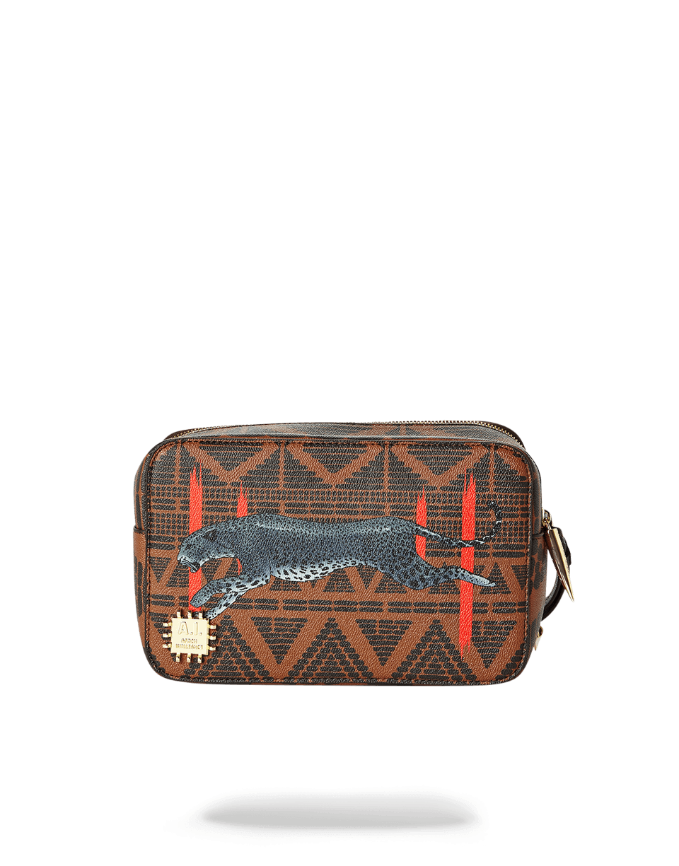 SPRAYGROUND® TOILETRY LEOPARDS IN PARIS TOILETRY AKA MONEY BAG