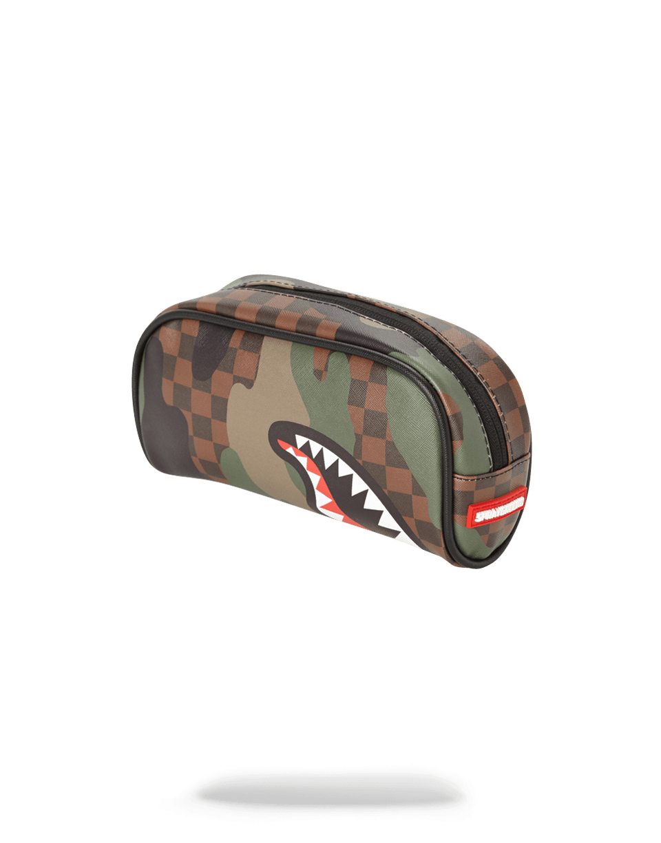 SPRAYGROUND® PENCIL CASE SHARKS IN PARIS (CAMO EDITION) PENCIL CASE