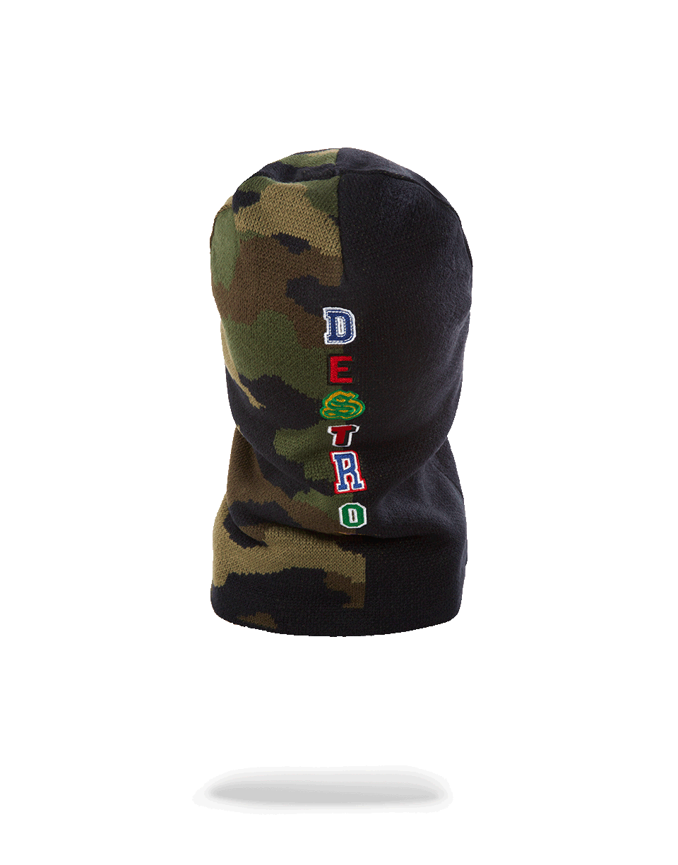 SPRAYGROUND® SKI MASK CAMO DESTROY SKI MASK