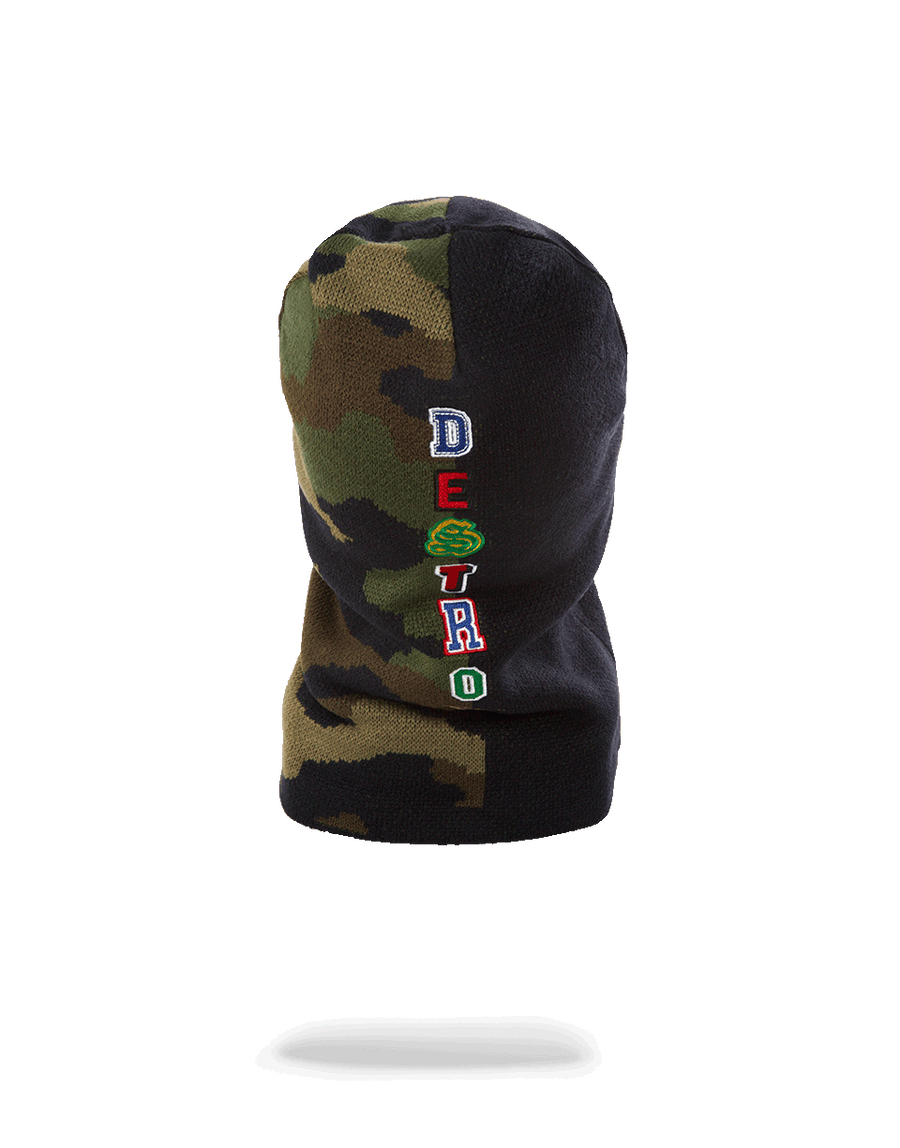 SPRAYGROUND® SKI MASK CAMO DESTROY SKI MASK