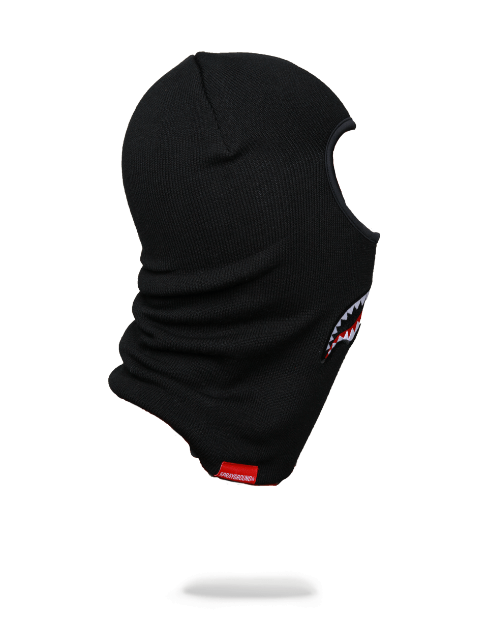 SPRAYGROUND® SKI MASK BLACK SHARKMOUTH SKI MASK