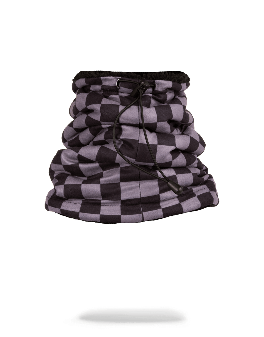 SPRAYGROUND® SKI MASK CHECKERED SHARK NECK WARMER