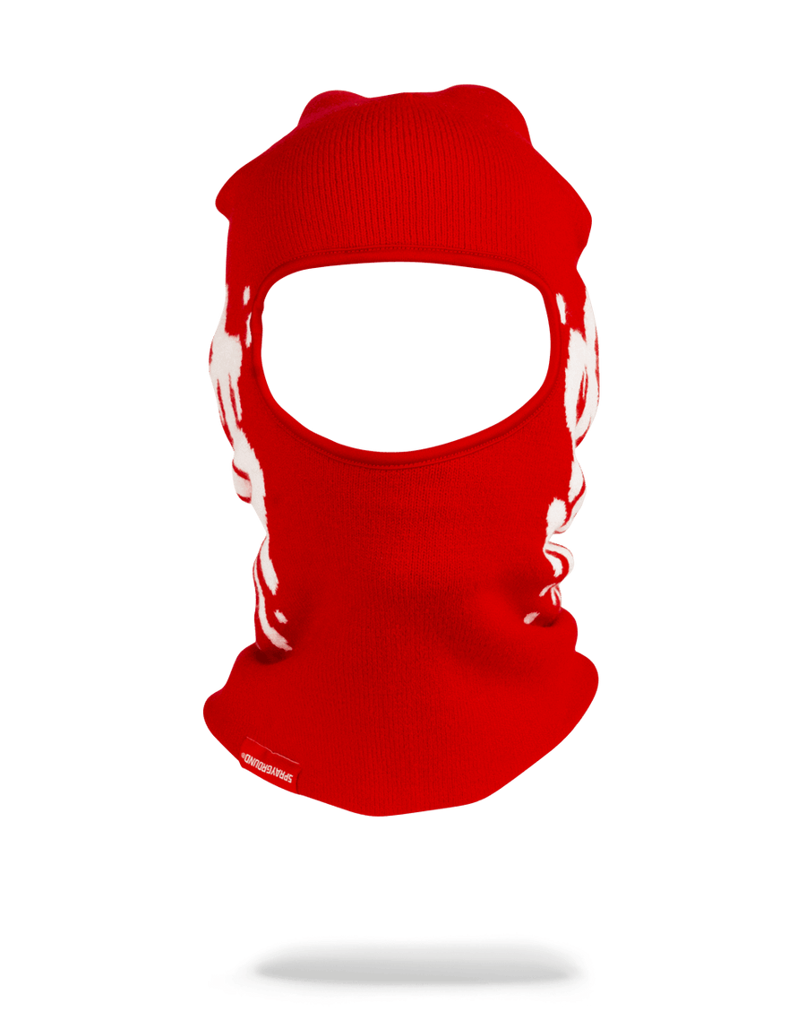 SPRAYGROUND® SKI MASK MONEY DRIP SKI MASK (RED)