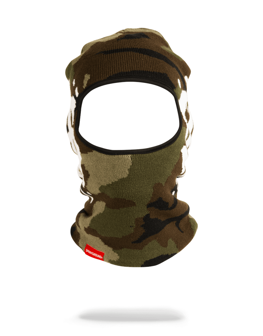 SPRAYGROUND® SKI MASK CAMO MONEY DRIP SKI MASK