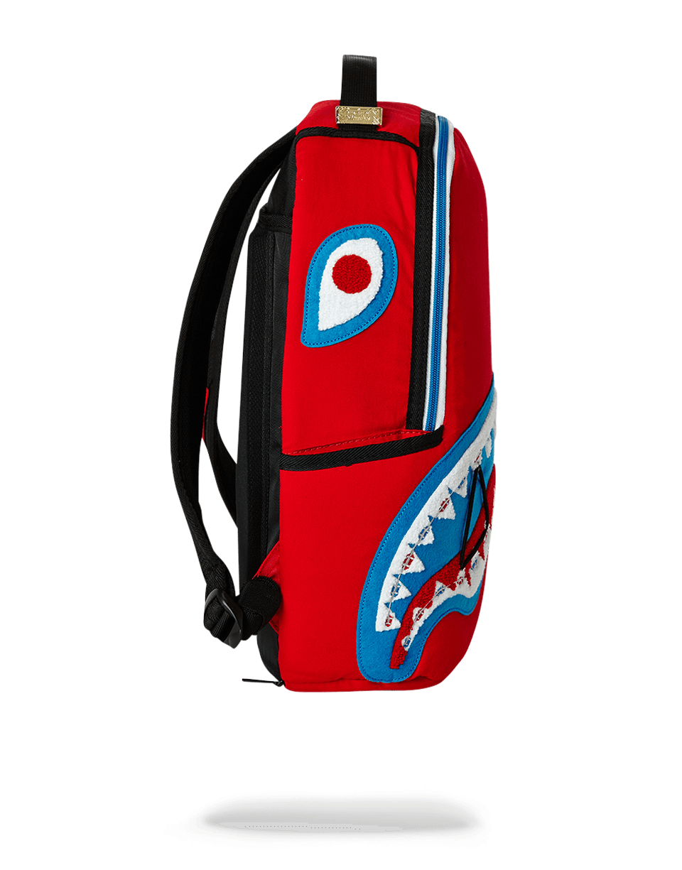 SPRAYGROUND® MINI BRACES SHARK (RED)