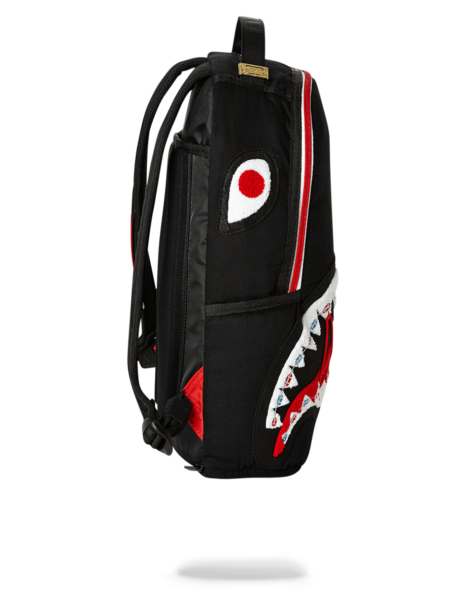 SPRAYGROUND® MINI BRACES SHARK (BLACK)