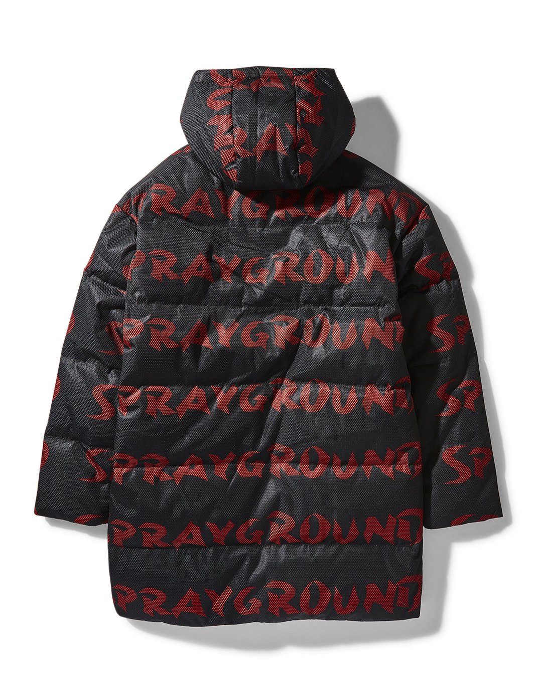 SPRAYGROUND® APPAREL SG GRAFFITI PUFFER JACKET BLACK