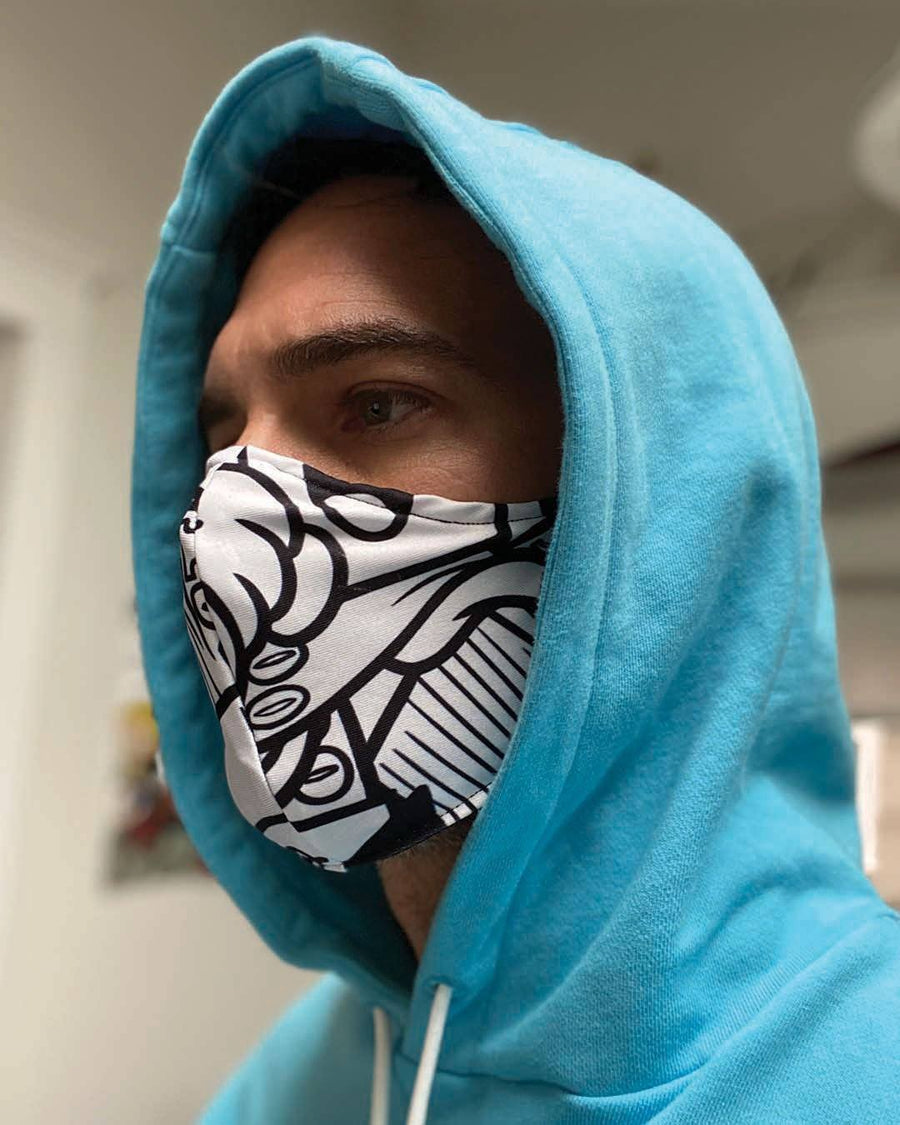 SPRAYGROUND® FASHION MASK MONEY BOYS MASK (FORM-FITTING)
