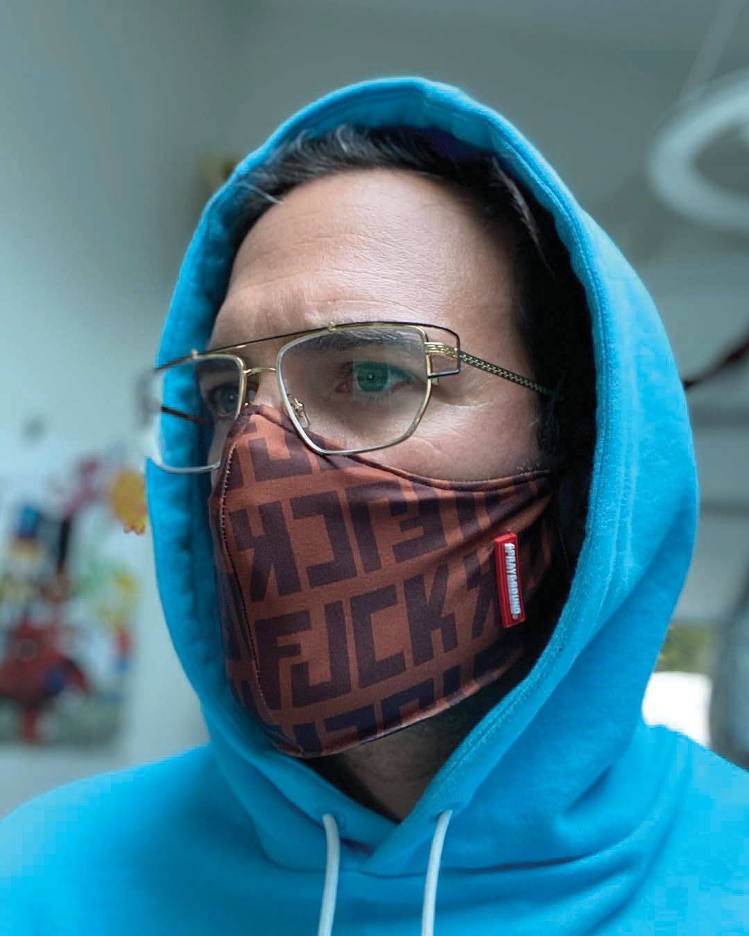 SPRAYGROUND® FASHION MASK OFFENDED MASK (FORM-FITTING)