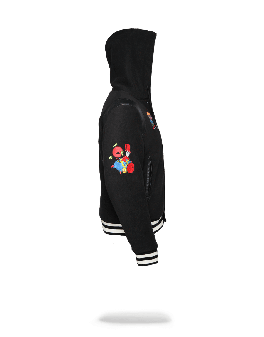 SPRAYGROUND® OUTERWEAR NICK ANIME VARSITY JACKET