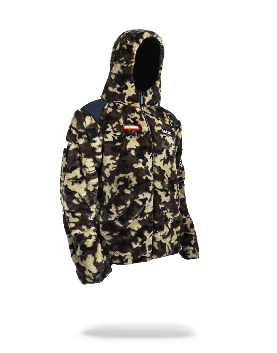 SPRAYGROUND® OUTERWEAR CAMO FLEECE