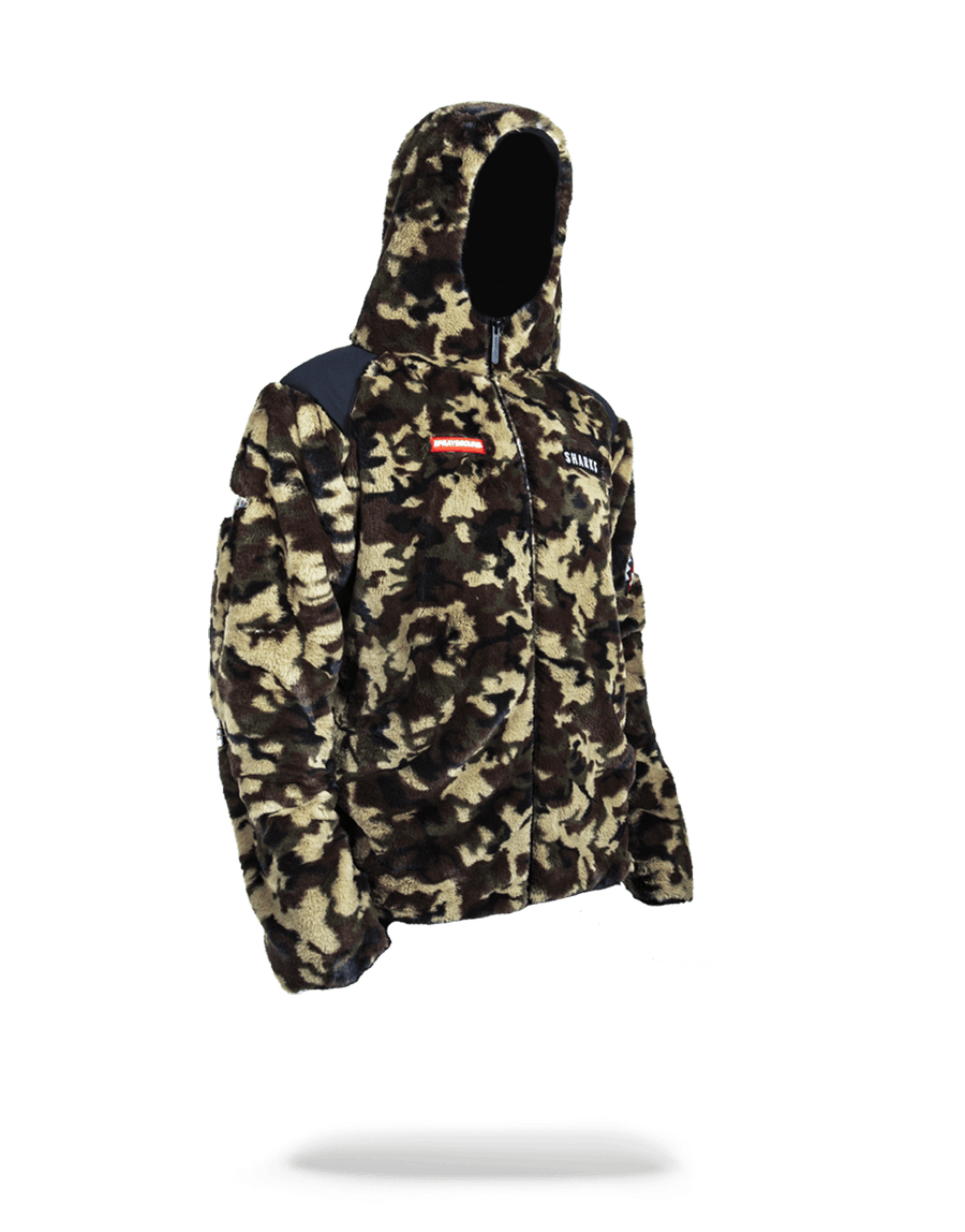 Sprayground shop camo jacket