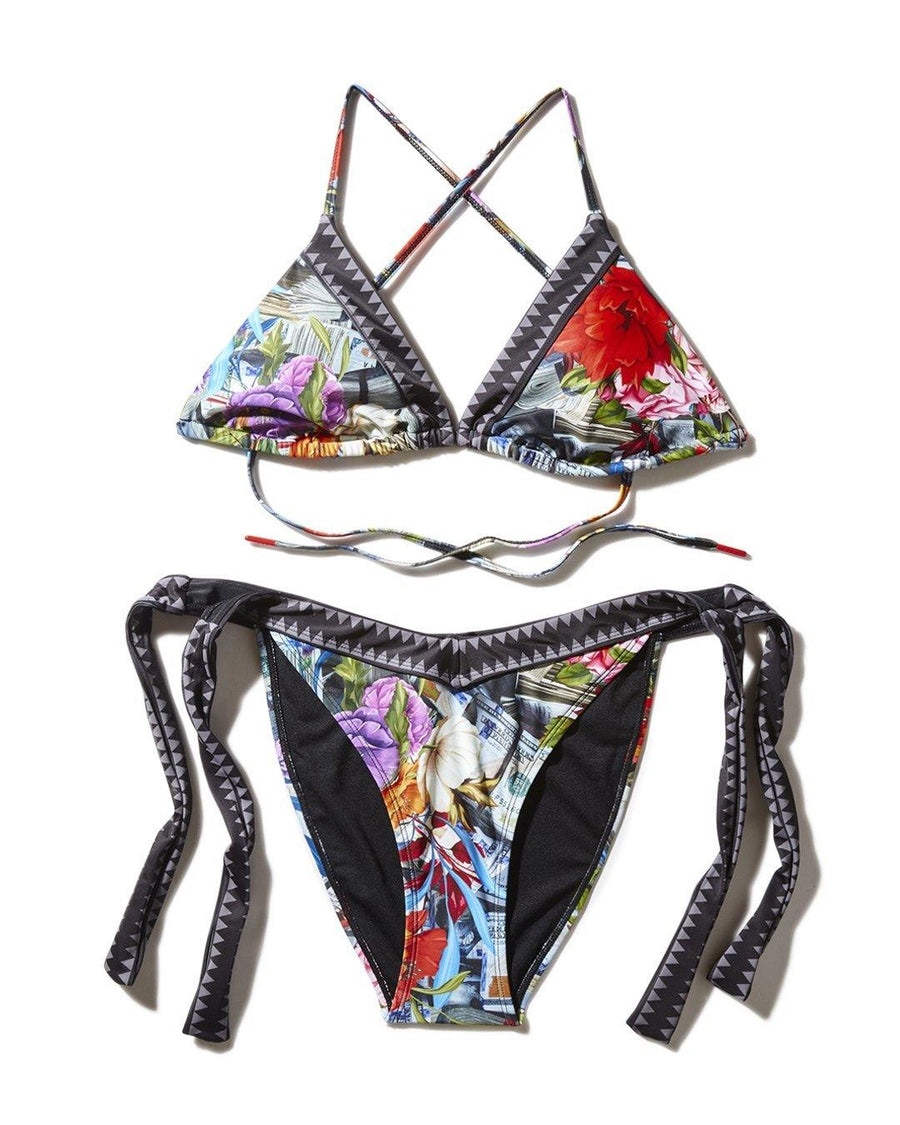 SPRAYGROUND® FLORAL MONEY BIKINI