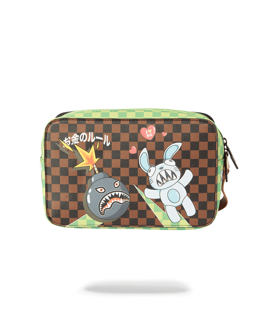 SPRAYGROUND® TOILETRY WTF SHARK TOILETRY BAG