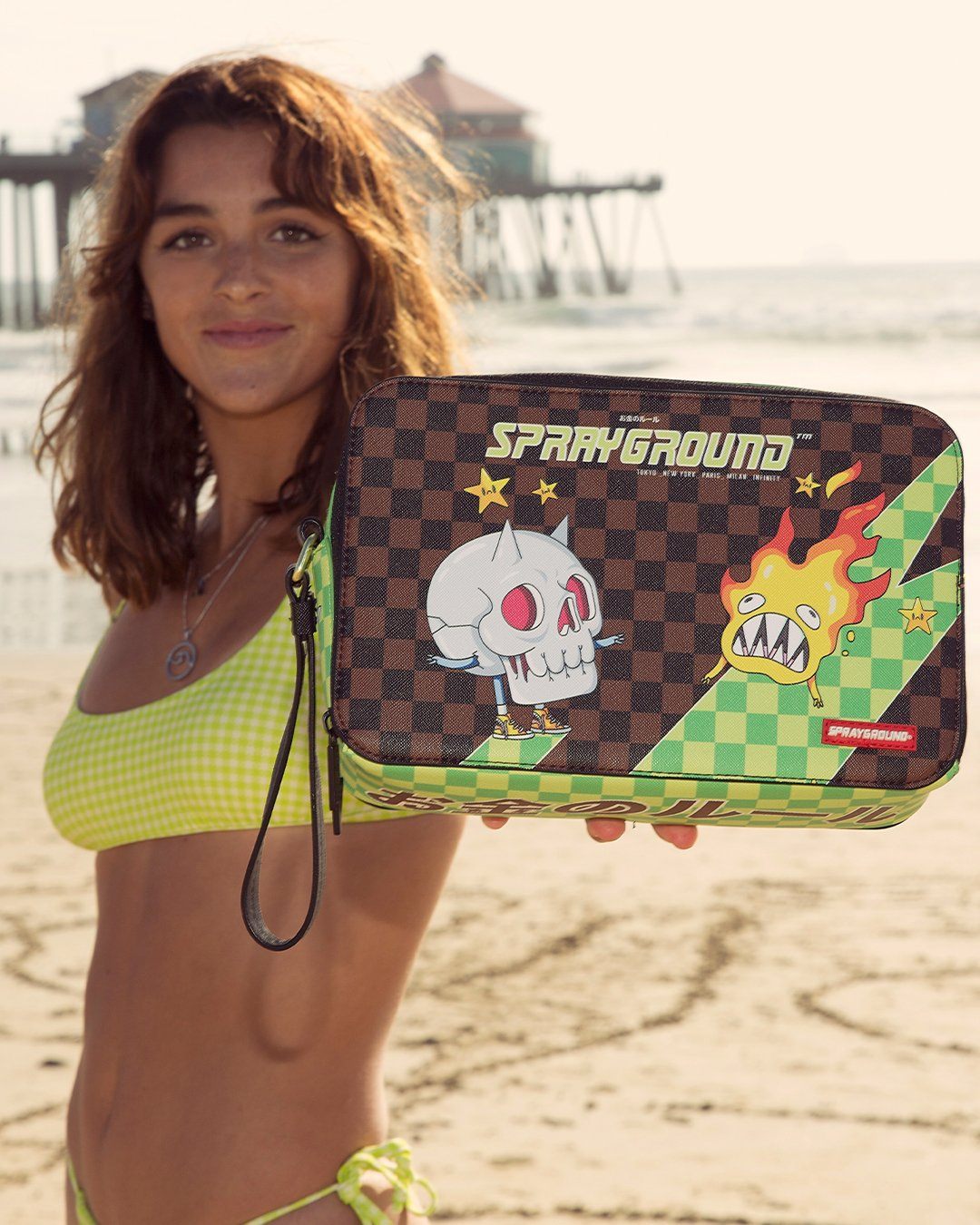 SPRAYGROUND® TOILETRY WTF SHARK TOILETRY BAG