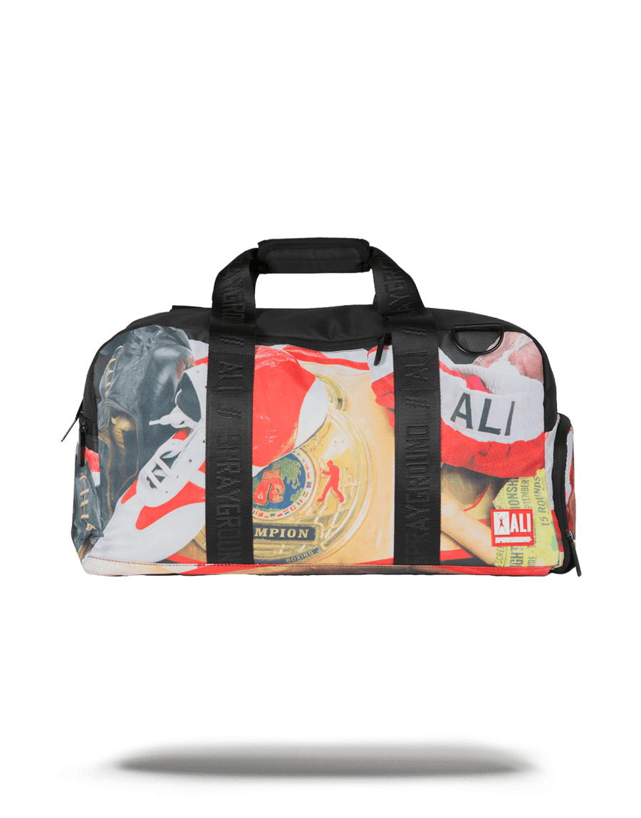 SPRAYGROUND® DUFFLE MUHAMMAD ALI STUFFED DUFFLE