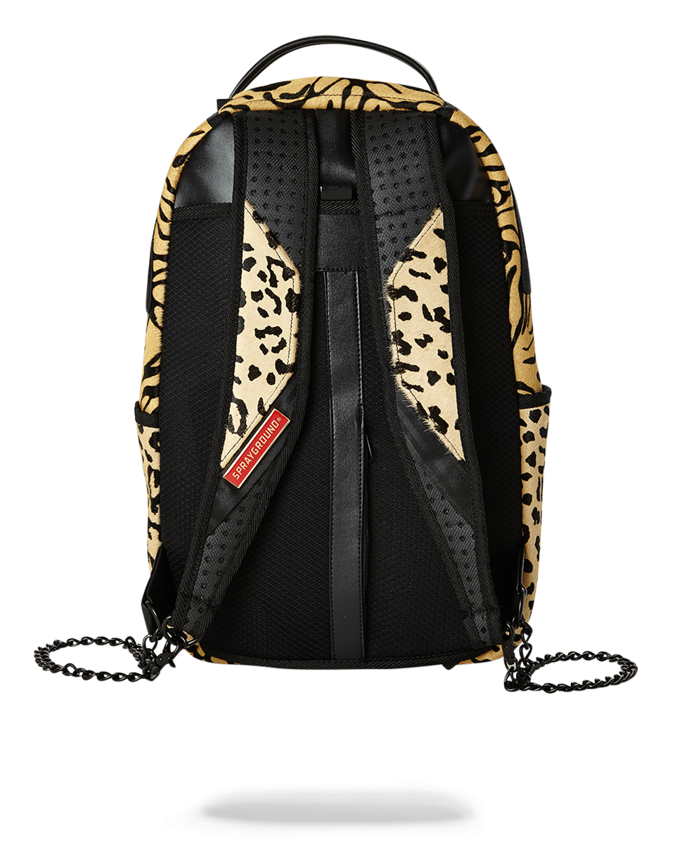SPRAYGROUND® BACKPACK SAFARI SHARK (PONY HAIR/LEATHER) LIMITED TO 50 PCS
