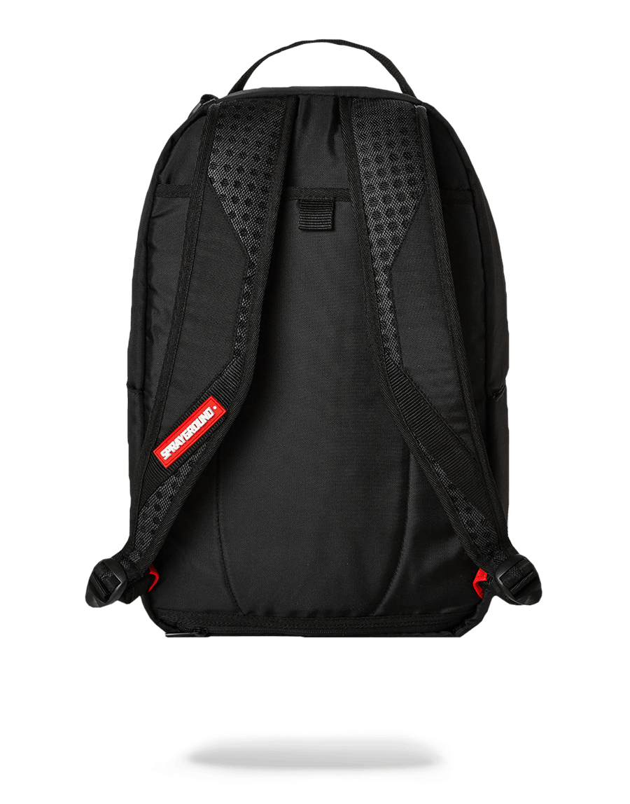 SPRAYGROUND® BACKPACK DOUBLE CARGO SIDE SHARK (BLACK)