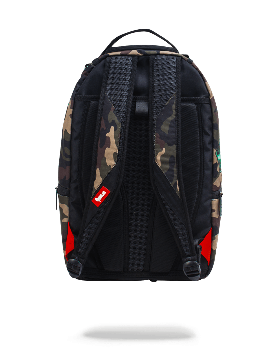 SPRAYGROUND® BACKPACK NBALAB KYRIE IRVING CAMO PATCHES