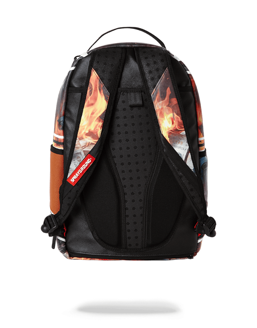 SPRAYGROUND® BACKPACK SPALDING X SPRAYGROUND FIRE MONEY BACKPACK