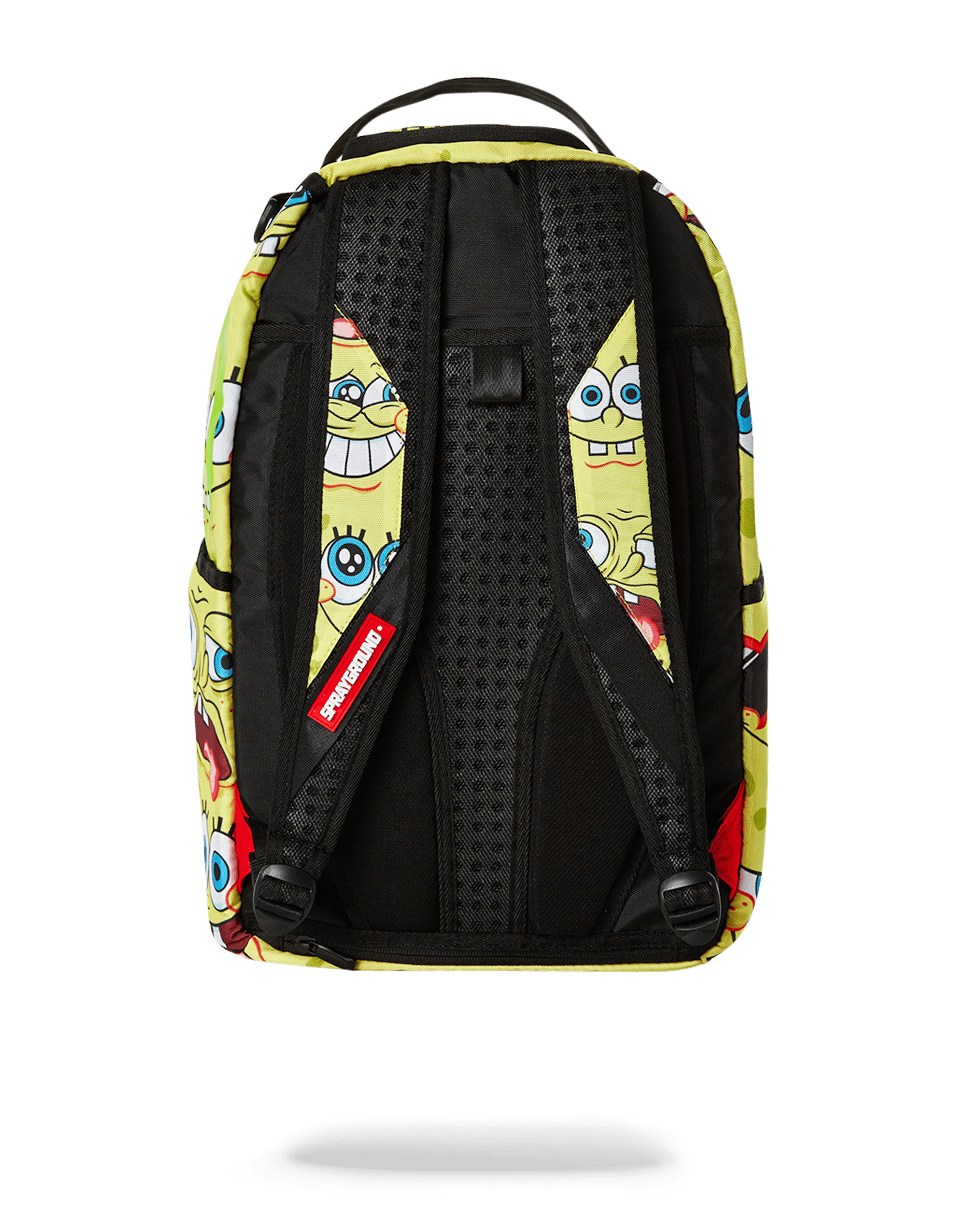 SPRAYGROUND® BACKPACK SPONGEBOB SPRAYPAINT FACE PATTERN