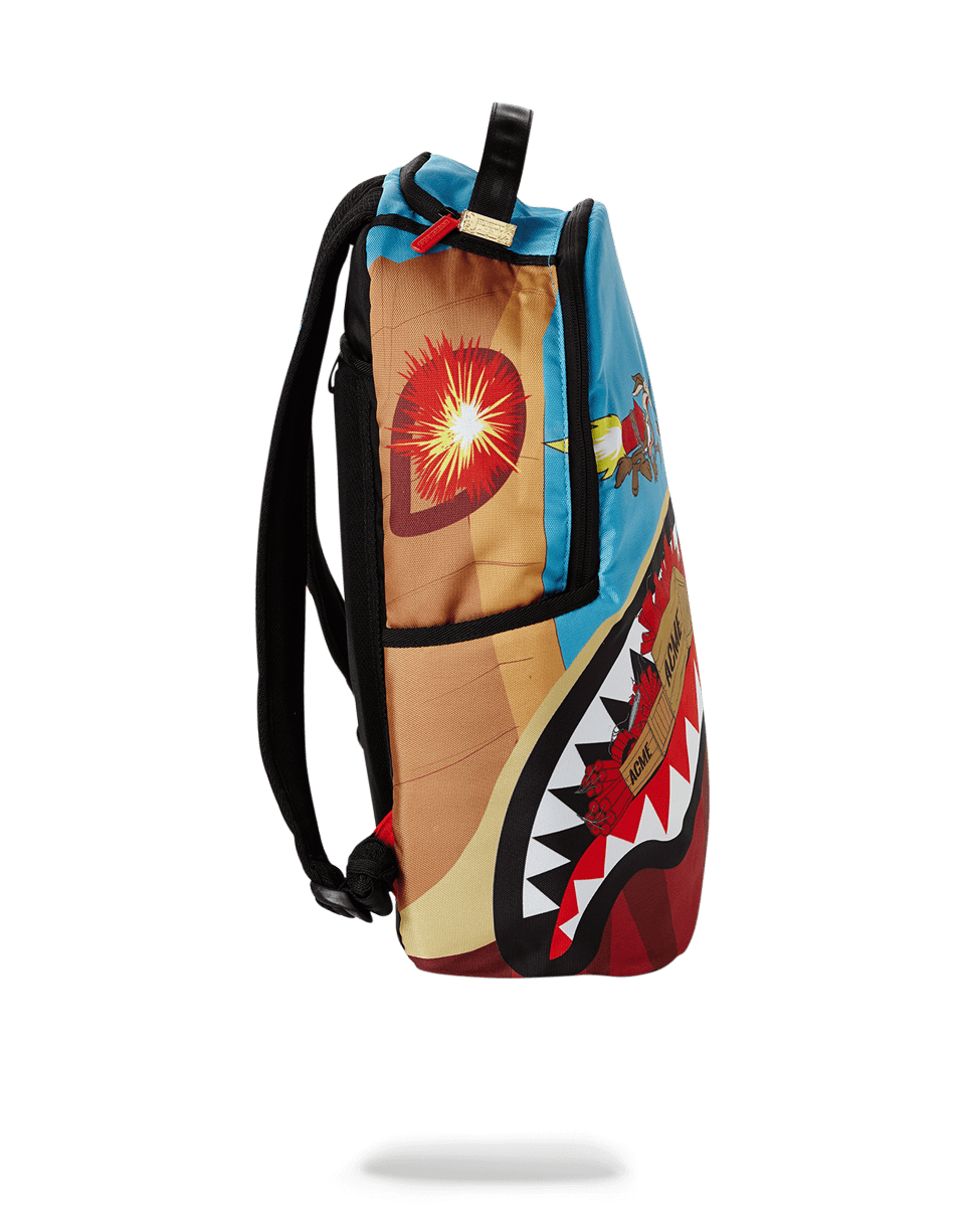 SPRAYGROUND® BACKPACK COYOTE VS ROADRUNNER SHARK