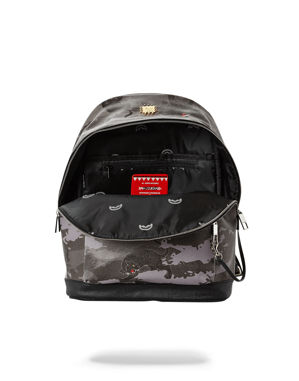 SPRAYGROUND® BACKPACK BLACK PANTHERA CAMO EMPEROR