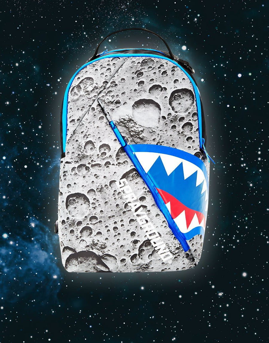 SPRAYGROUND® BACKPACK ANGLED REFLECTIVE SHARK (SPACE SHOT)