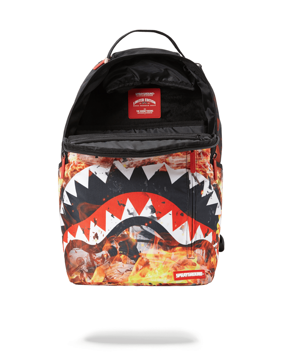 Sprayground Shark Bite Explosion Backpack