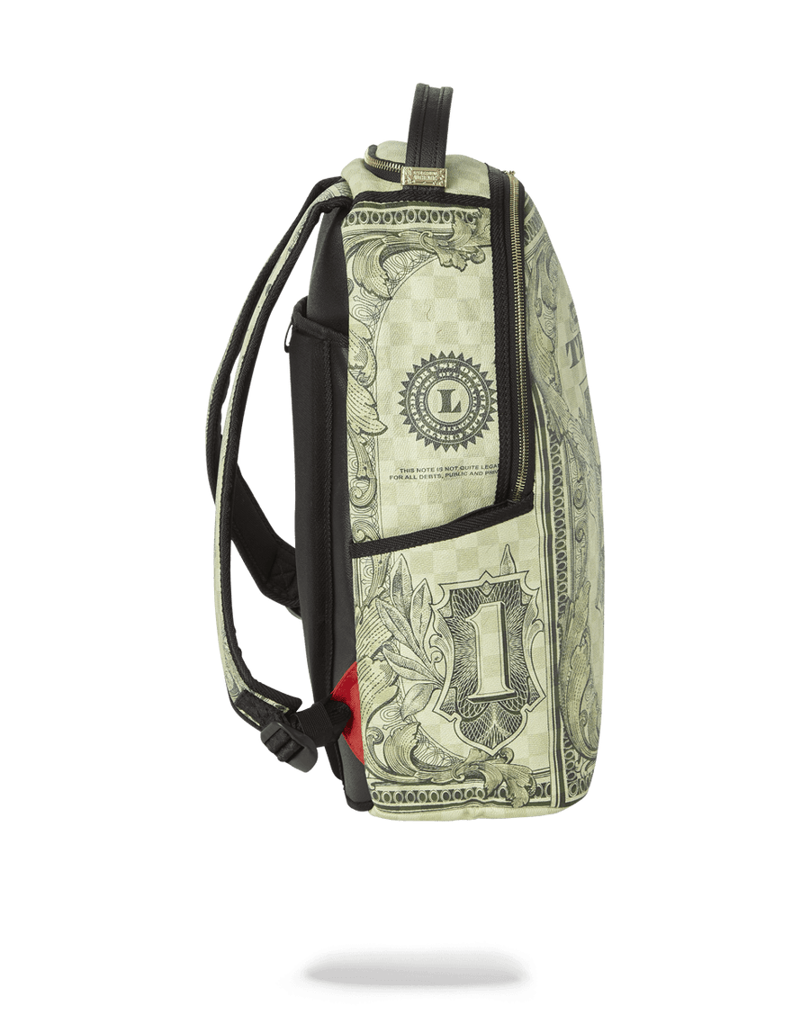SPRAYGROUND® BACKPACK IN GOD WE TRUST GREEN BACKPACK (ONE OF ONE)